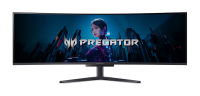 Монитор Acer Predator 49'' X49Xbmipphuzx 1800R, 32:9, QD-OLED, DQHD, 0,03ms, 250cd, 240Hz, HDMI, 2xDP, USB, USB-C, SPK, HAS