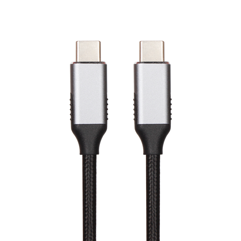 Кабель USB3.2 Gen2X2, CM->CM, 20Gbs, 100WT, 4KX60Hz, All shell, 1.8м CU420M-1.8M VCOM