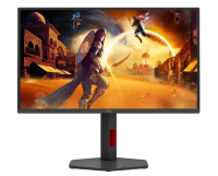 Монитор AOC 24,5" Q25G4SR, 16:9, IPS, QHD, 1ms, 400cd, 300Hz, HDMI, DP, SPK, HAS