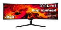 Монитор Acer EI491CRSbmiipphx 49'' 1800R Black, 32:9, VA, UHD, 4ms, 400cd, 144Hz, HDMI, DP, SPK, HAS