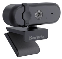 Веб-камера G-lens 2788 UHD 2160р 4K 8МП микрофон ANC 30к/с USB2.0 1.4м черный 63288 DEFENDER