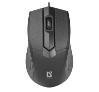 Мышь проводная USB OPTICAL OPTIMUM MB-270 3кн 1200dpi 1.8M BLACK 52271 DEFENDER