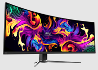 Монитор MSI 49"  MPG 491CQP QD-OLED 1800R, 32:9, QD-OLED, DQHD, 0,03ms, 250cd, 144Hz, HDMI, DP, USB, USB-C, HAS
