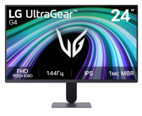 Монитор LG 23,8" 24G414B-B, 16:9, IPS, FHD, 5ms, 250cd, 144Hz, HDMI, DP, SPK, HAS