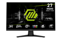 Монитор MSI 27" MAG 274QF X24, IPS,QHD, 0,5ms, 250cd, 240Hz, HDMI, DP
