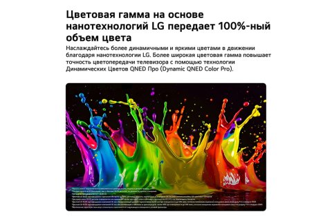 Телевизор LG 75QNED85B6C.ARUG